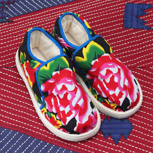 民族风鞋子女棉鞋