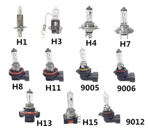 汽车灯泡h1/h3/h4/h7/h8/h9/h11hb3hb4 12v55w100w大灯雾灯卤素灯