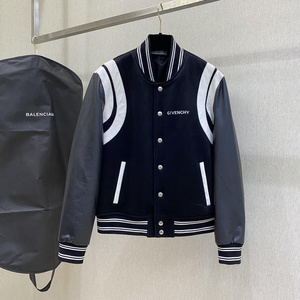 givenchy纪梵希拼接男装运动休闲夹克上衣棒球服长袖拉链风衣外套