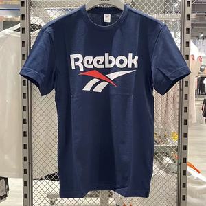 锐步/Reebok 夏季新款陈伟霆同款男女复古透气纯棉短袖T恤FK2656