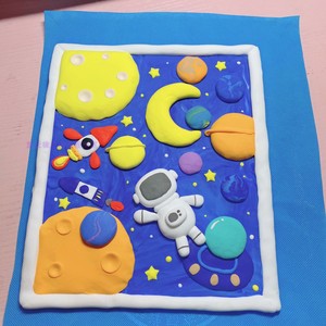 轻泥粘土手工成品