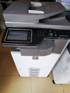 夏普新款黑白a3打印复印彩色扫描3608 4608 5608 复印机自动双面