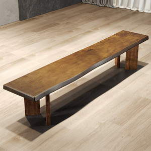 定制长条凳办公室餐厅长方形实木沙发座垫茶椅凳子板凳长凳长条椅