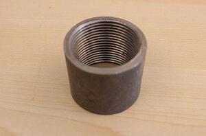 无缝 熟铁管古 碳钢内丝直接 管箍 管内丝 可焊内丝接头 dn15 20