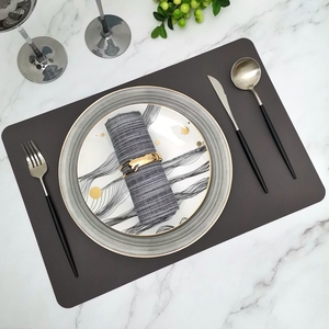 轻奢高端样板房间西餐具套装 软装饰品组合餐盘摆件现代简约餐碟