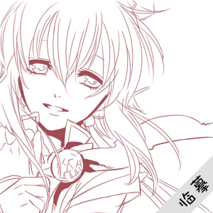 临摹代画插画手绘人物植物建筑动漫线稿卡通漫画绘画现画sai