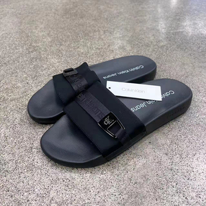 calvin klein jeans男士休闲拖鞋一字拖简约舒适平跟时尚透气夏季