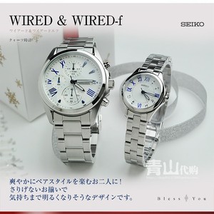 日本正品代购精工WIRED手表石英情侣表男/女时尚典雅AGEK424