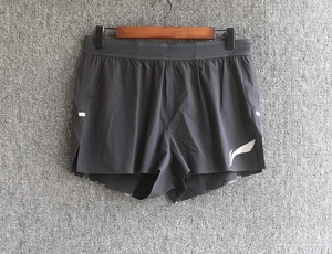 李宁 专业跑步 短裤 三分裤 速干 超轻 排汗 3m 反光 aapq aksr