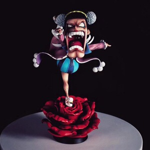 海贼王 mr.2 人妖 冯克雷 gk 雕像 可发光 手办公仔摆件模型