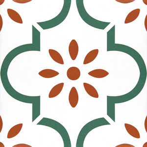 北欧复古拼花花砖厨房卫生间阳台防滑花砖餐厅民宿墙地砖 200x200