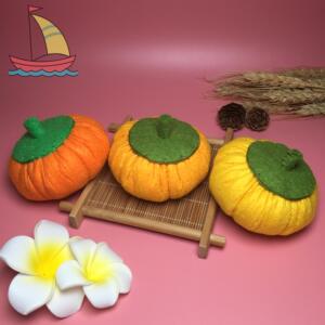 不织布手工布艺/南瓜成品/蔬菜水果/儿童手工玩具过家家仿真食物