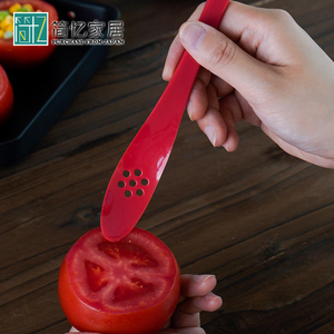日本进口果蔬挖勺番茄牛油果去核神器蔬菜杯制作杯勺水果挖球器