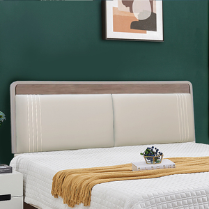 床头板软包简约现代床头靠背吸塑极简意式1.8一米八单买个床头板