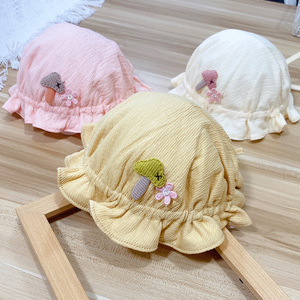 六个月宝宝帽子春夏女