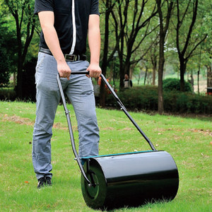 草坪滚压筒压草皮滚桶草地压平无动力滚筒庭院园艺绿化树林压杂草