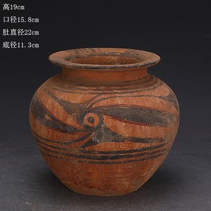 汉代出土古陶罐