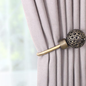 欧式窗帘挂钩墙钩u型简约窗帘扣绑带勾窗帘钩无需吊球窗帘配件