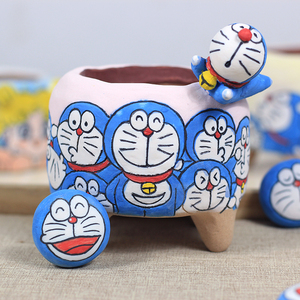 多啦a梦花盆