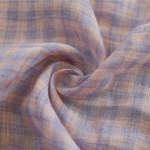 a壹旧原单余料多色色织纯亚麻布面料棉麻袍子连衣裙裤子料高端