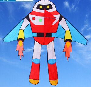 新款潍坊大型成人机器人 儿童卡通风筝 微风易飞包邮