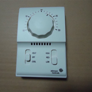 江森T2000AAC空调温控器机械式风机盘管温控开关面板三温度控制器
