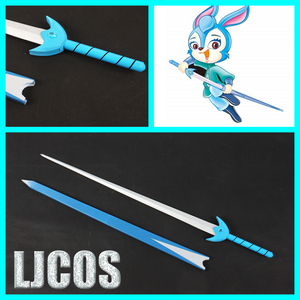 【ljcos】 虹猫蓝兔七侠传 蓝兔 冰魄剑 cosplay道具武器