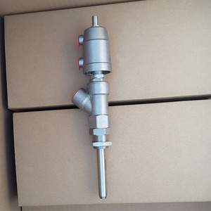 双作用自由式气动下料出料嘴灌装头不锈钢防滴漏回吸式液体灌装阀