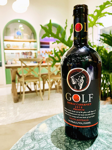 高尔夫精品西拉嘉本纳红葡萄酒500ml 澳大利亚进口