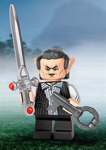 lego 71028 乐高积木玩具 人仔抽抽乐哈利波特第二季#6 拉环 宝剑