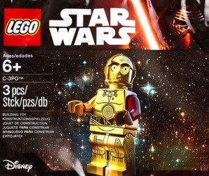lego乐高积木玩具 5002948 星球大战限定版 人仔 拼砌包 c3po