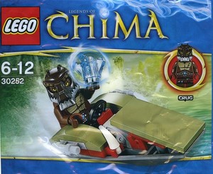 lego 30252 乐高积木玩具chima 气功传奇 拼砌包沼泽喷射艇