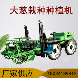 农用大葱种植机大葱栽苗机家用栽葱机器高杆铁杆自走式大葱栽种机