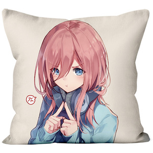 五等分的花嫁周边中野三玖二乃四叶五月新娘二次元动漫抱枕头被子