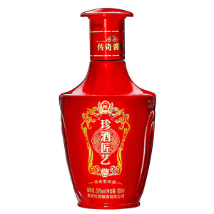珍酒 匠艺100ml小酒版53度酱香型白酒贵州珍酒酒版【2015年生产】