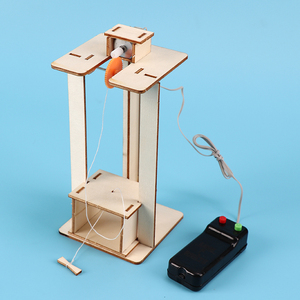 小学生手工科技小制作创意发明 儿童科学实验玩具 自制电梯升降机