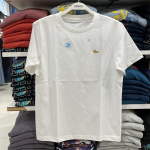 班尼路2022夏季新款男装青年鲸鱼印花休闲冰凉短袖t恤8822101m063