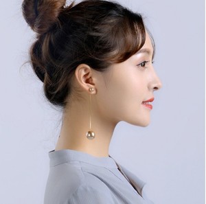 方脸适合的耳环简约