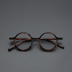 日系眼镜框民国风玳瑁色镜框民国文人书卷气质老式眼镜架拍摄道具