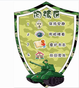 军营环创区角区域规则墙贴 幼儿园八一主题墙装饰墙贴 迷彩风墙贴