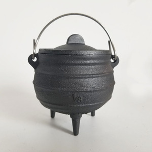 大1/8女巫魔法锅厨房小汤锅溶蜡锅坩埚女巫mini南非锅万圣节礼物