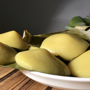 湖南特产尖顶斗笠黄米果客家年糕散装1000g炎陵农家传统手工糍粑