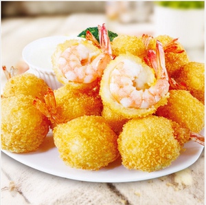 亚洲渔港 至q虾球560g40只 海鲜南美白虾