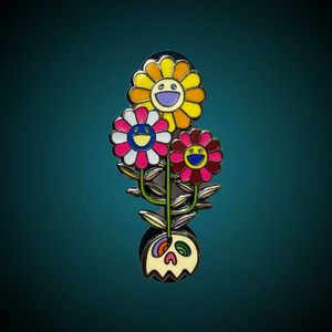 正确胸针展会限定徽章太阳花彩色大网红挂饰nigo藤原浩同款