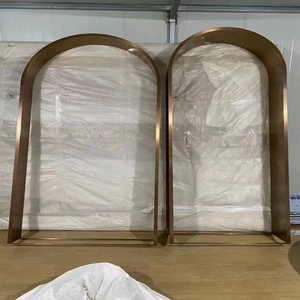 阿泽斯洛淘宝不锈钢拱门圆弧定制垭口门套收边条半圆形门框天花吊顶