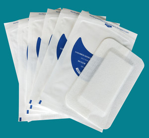 10片自粘透气无纺布一次性伤口保护遮盖纱布敷料大号创可贴915cm