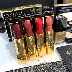 chanel香奈儿2020年圣诞限量黑金唇膏口红107 117 127 137丝绒192