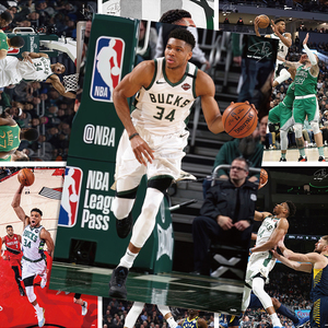 字母哥海报 nba雄鹿队扬尼斯·阿德托昆博篮球球星海报墙贴纸壁画