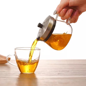 唯成养生茶壶家用煮茶耐热大容量加厚过滤小号玻璃功夫泡茶壶单