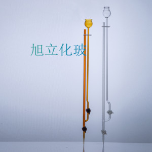 白色棕色夹式微量滴定管聚四氟1/2/3/5/10ml 0.01/0.02/0.05分度